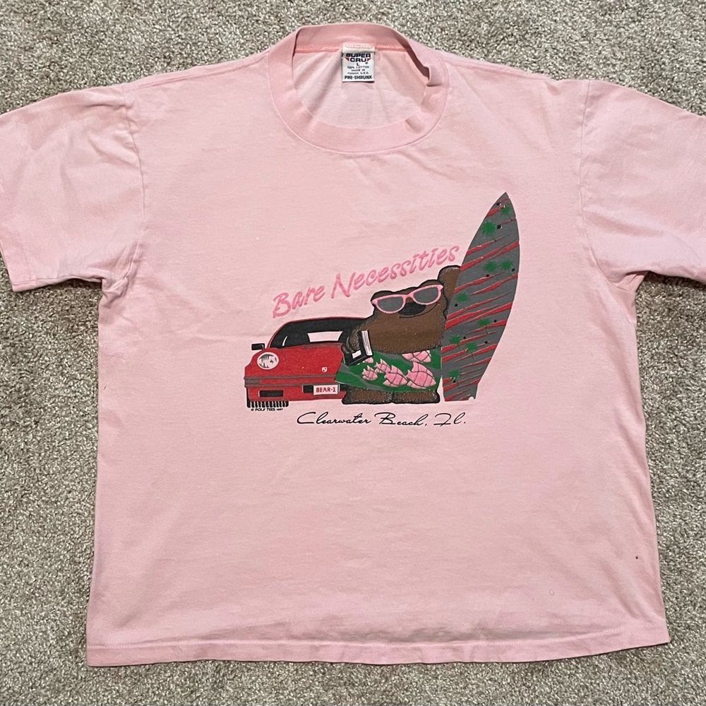 Clearwater Beach, FL Women’s Pink T-Shirt